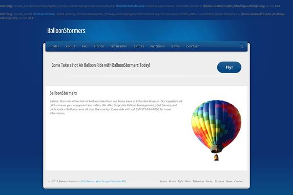 Alyeska theme site design template sample
