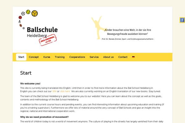 ballschule.de site used Zeeminty-child