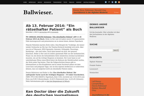 ballwieser.de site used Standardtheme_272
