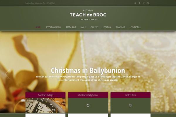 ballybuniongolf.com site used Teachdebroc