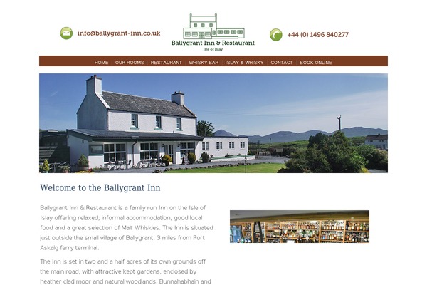 ballygrant-inn.com site used Ballygrant