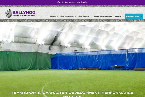 ballyhoosportsacademy.com site used Ballyhoo