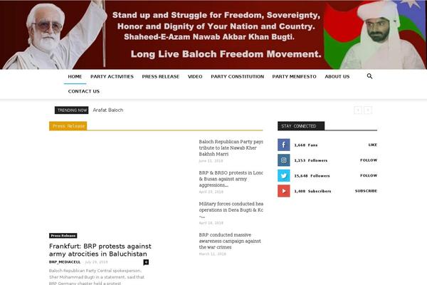 balochrepublicanparty.com site used Smartmag_261