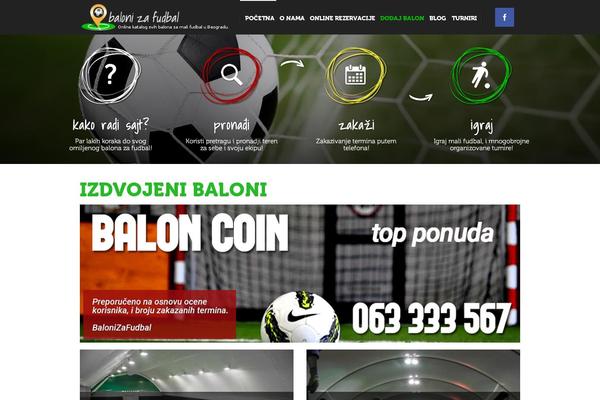 balonizafudbal.com site used Baloni-za-fudbal-v-2-0