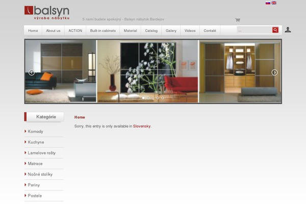 balsyn.sk site used Balsyn
