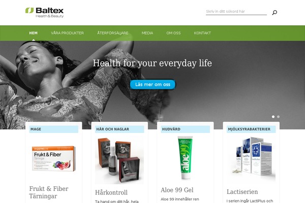 baltex.se site used Baltex