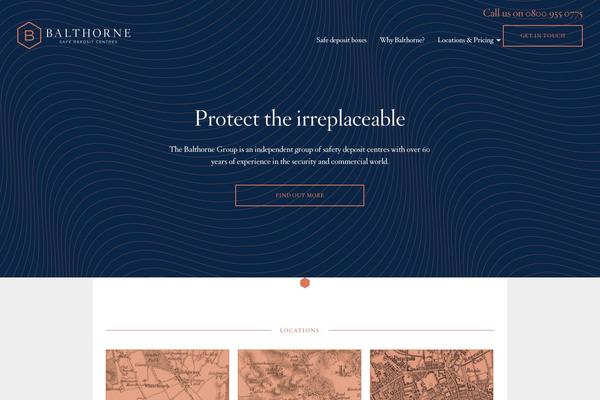 Inceptio theme site design template sample