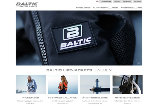baltic.se site used Baltic-master