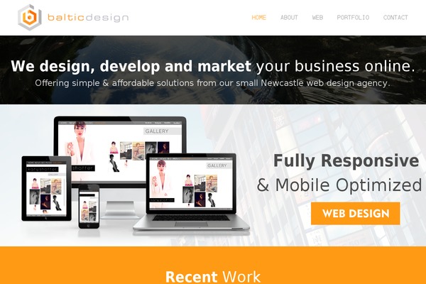 Lorencia theme site design template sample