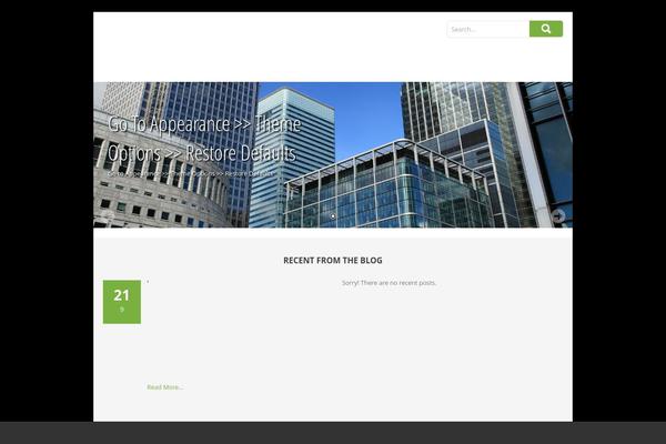 SKT Corp theme site design template sample