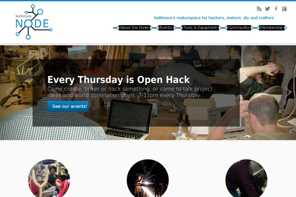 Customizr theme site design template sample