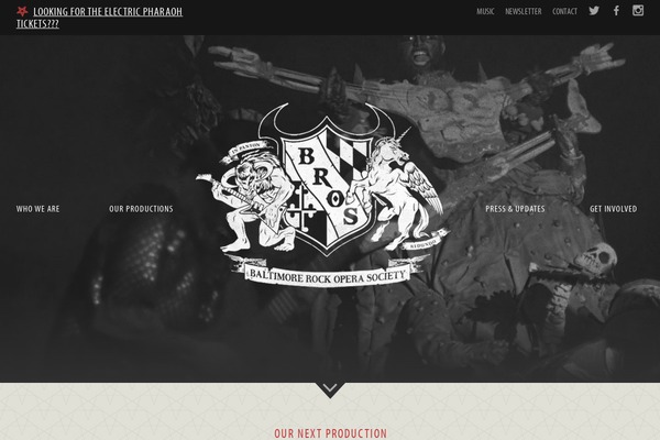 baltimorerockopera.org site used Bros
