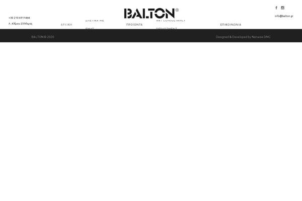 balton.gr site used Calla