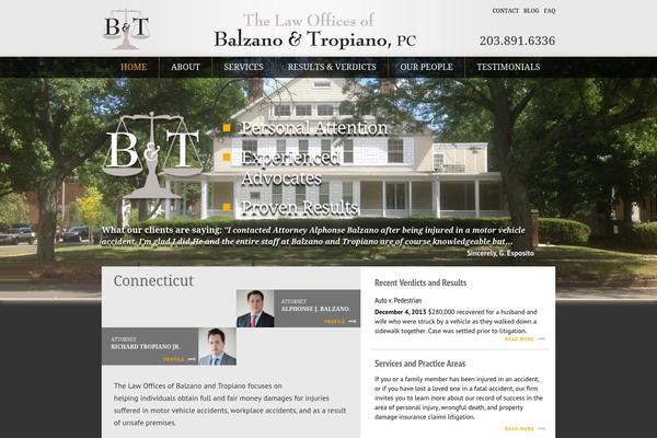 balzanoandtropiano.com site used Balzano