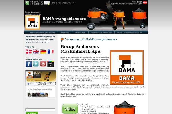 bama-hadsund.com site used Bama_concrete_mixers_and_pan_mixers