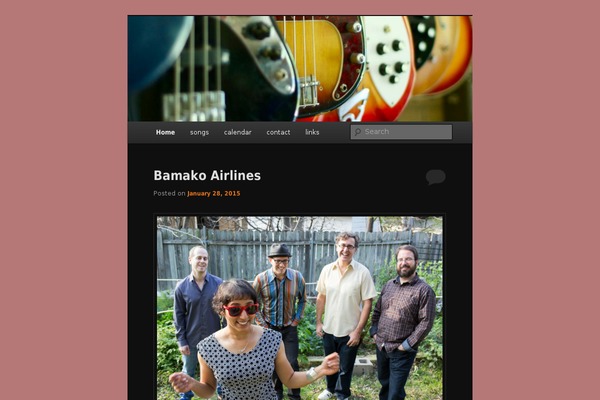 Twenty Eleven theme site design template sample