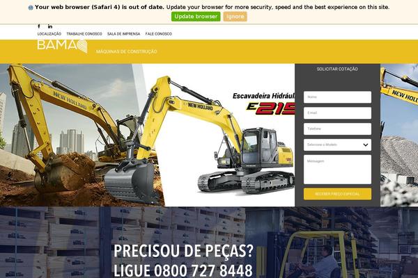 bamaq.com.br site used Binario-original