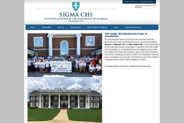 Salient theme site design template sample