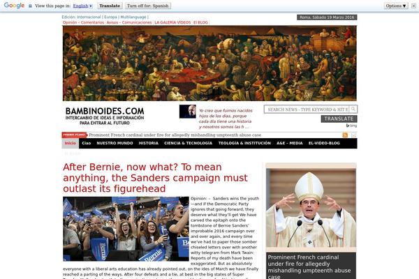 bambinoides.com site used Newspapertimes-multiple-pro