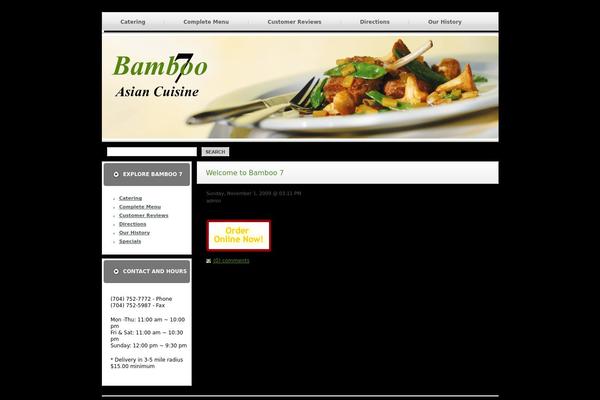 bamboo7nc.com site used Theme929