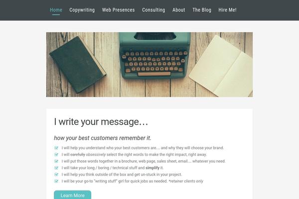 Twenty Nineteen theme site design template sample