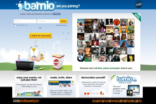 bamio.com site used Bamio