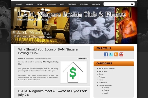 bamniagara.ca site used Boxing-wordpress-theme