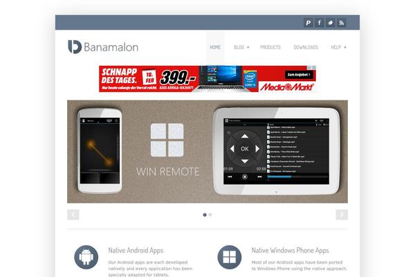 Site using Banamalon-plugin plugin