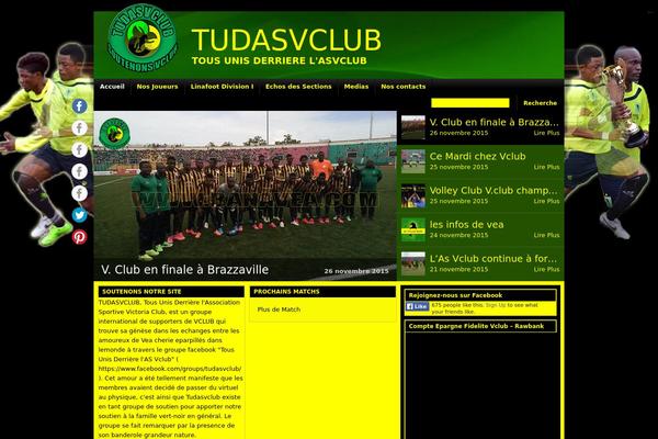 banavea.com site used Footballclub-2.2.1