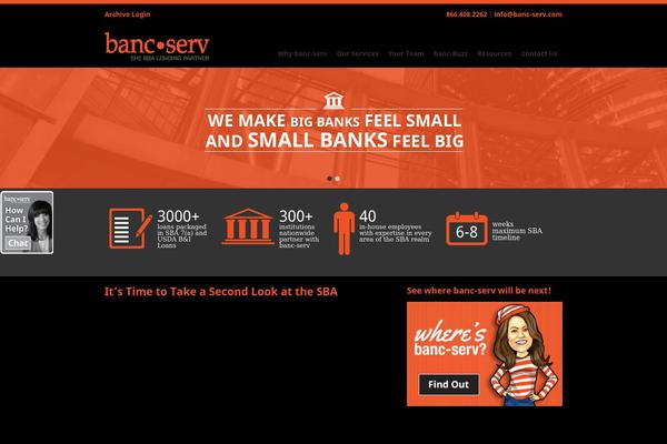 banc-serv.com site used Banc-serv