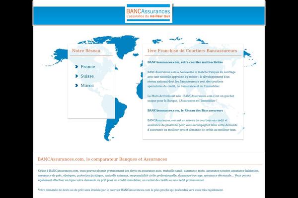 bancassurances.com site used Bancassurances