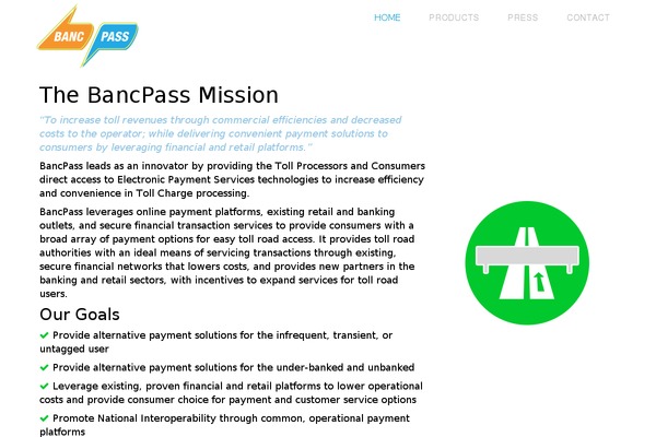 bancpass.com site used Penrose