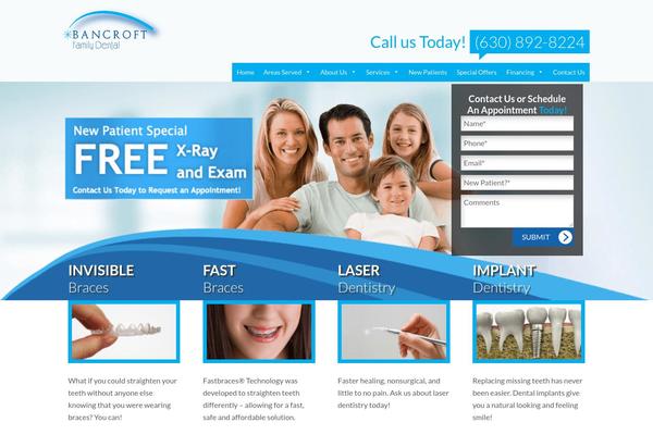 Outreach Pro theme site design template sample