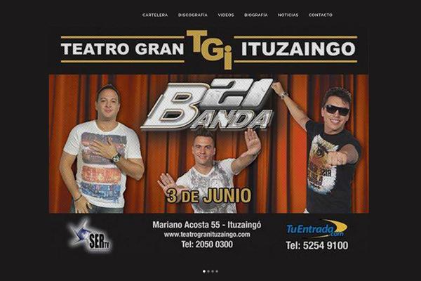 Bridge theme site design template sample