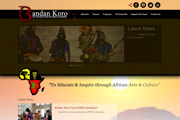 bandankoro.com site used Bandankorotheme