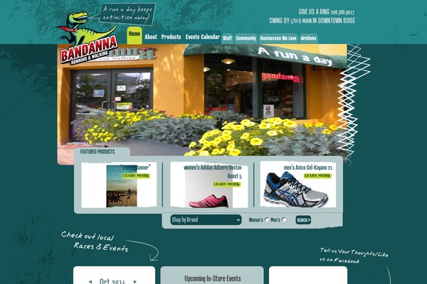 bandannarunning.com site used Bandanna
