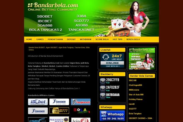 bandarbola.com site used Bandarbola