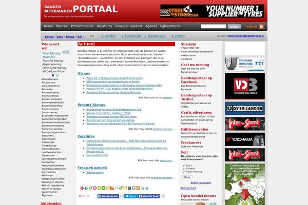 bandenportaal.nl site used Autoschadeportaal