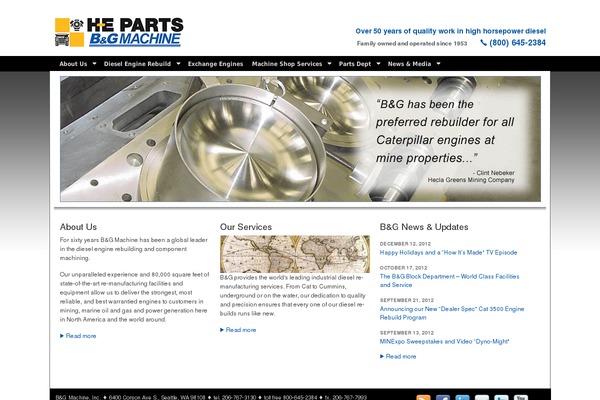bandgmachine.com site used Bg-redux