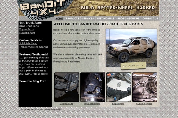 bandit4x4.com site used Twentytenchild
