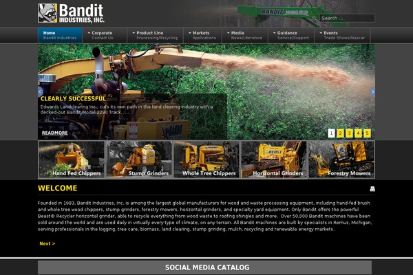 banditchippers.com site used Bandit-chippers