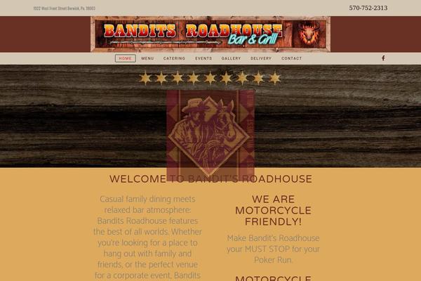 banditsroadhouse.com site used Blade