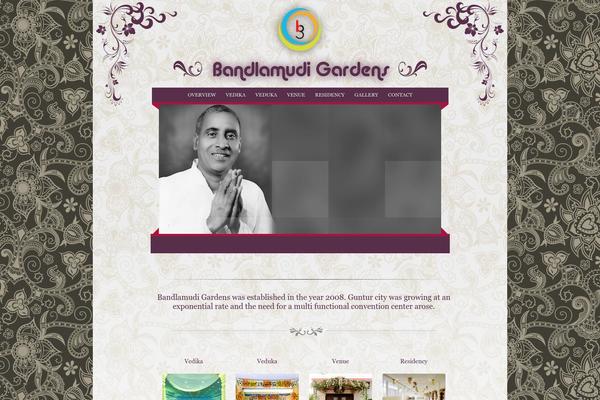 bandlamudigardens.com site used Bandlamudi