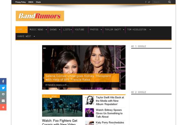 bandrumors.com site used Jarida-band-rumors