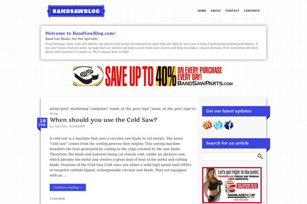 bandsawblog.com site used Pongsari