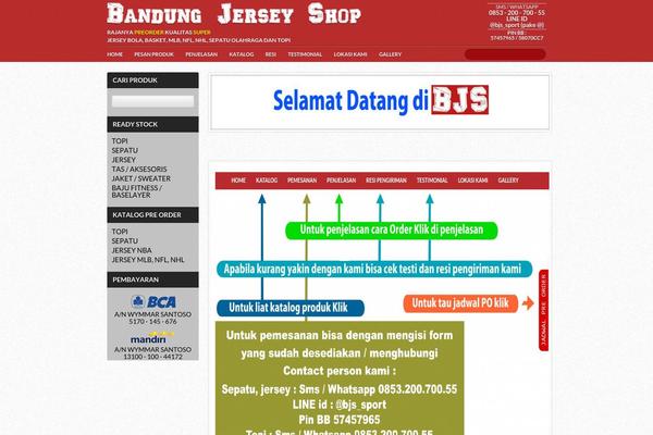 bandungjersey.com site used Bandungjerseyshop
