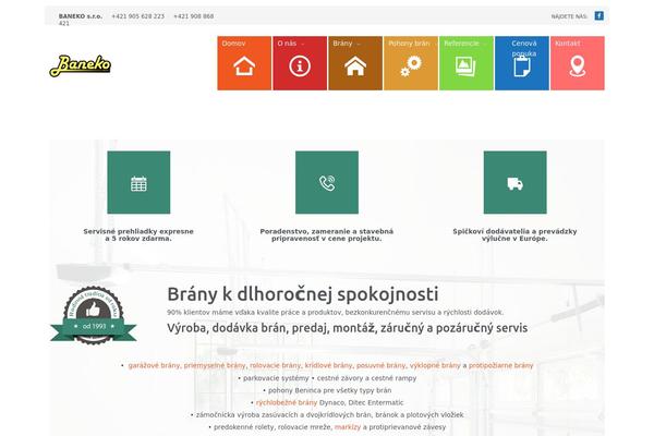 baneko.sk site used Baneko
