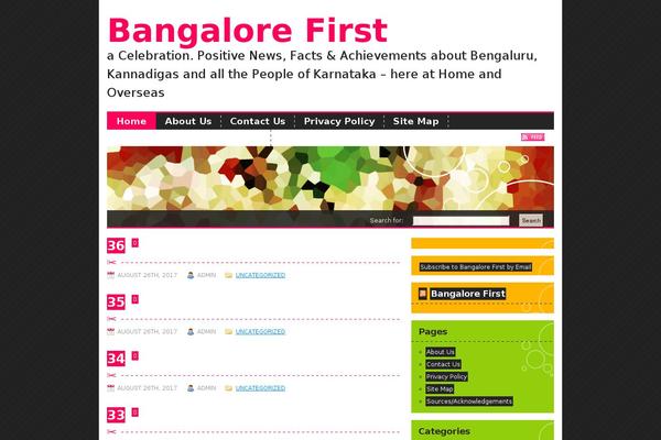 bangalorefirst.in site used Fancy