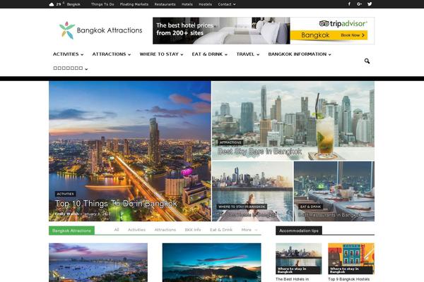 GeneratePress theme site design template sample