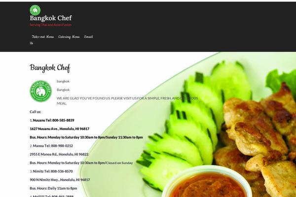 bangkokchefexpress.com site used Restaurant-zone